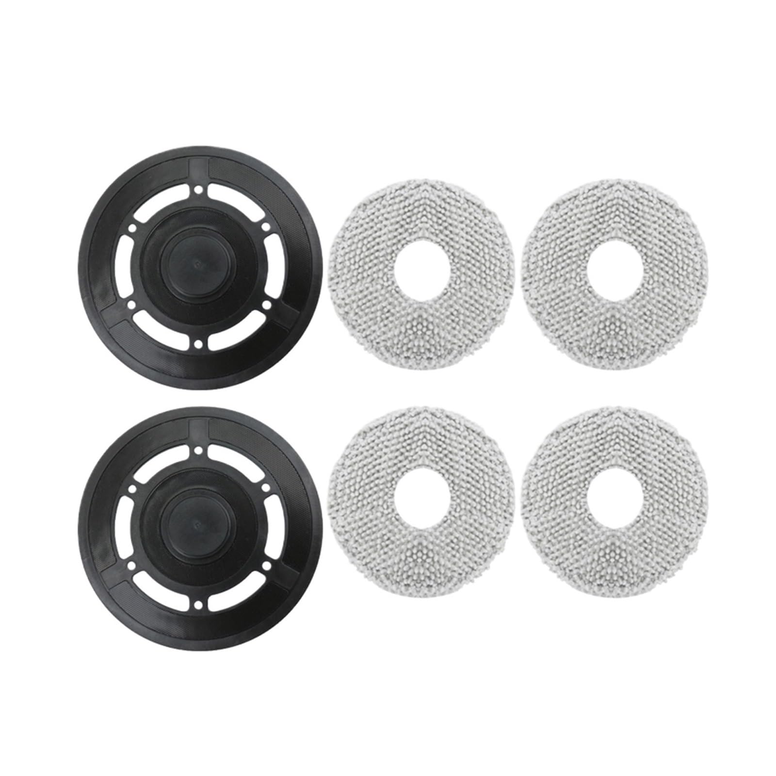 LSBXOAPXNCK Compatible For Ecovacs X2 Pro/X2 Omni,Robot Vacuum Cleaner Mop Rag Cloth Holder Accessories Spare Parts(6pcs)