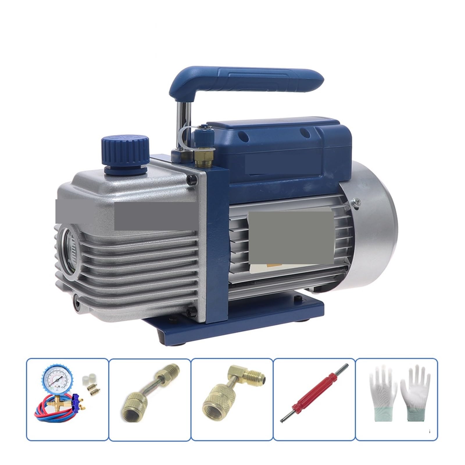Bomba de vacío laboratorio Vacío 150 W 3,6 m³/h refrigerante silenciosa pequeña una etapa Alta eficiencia