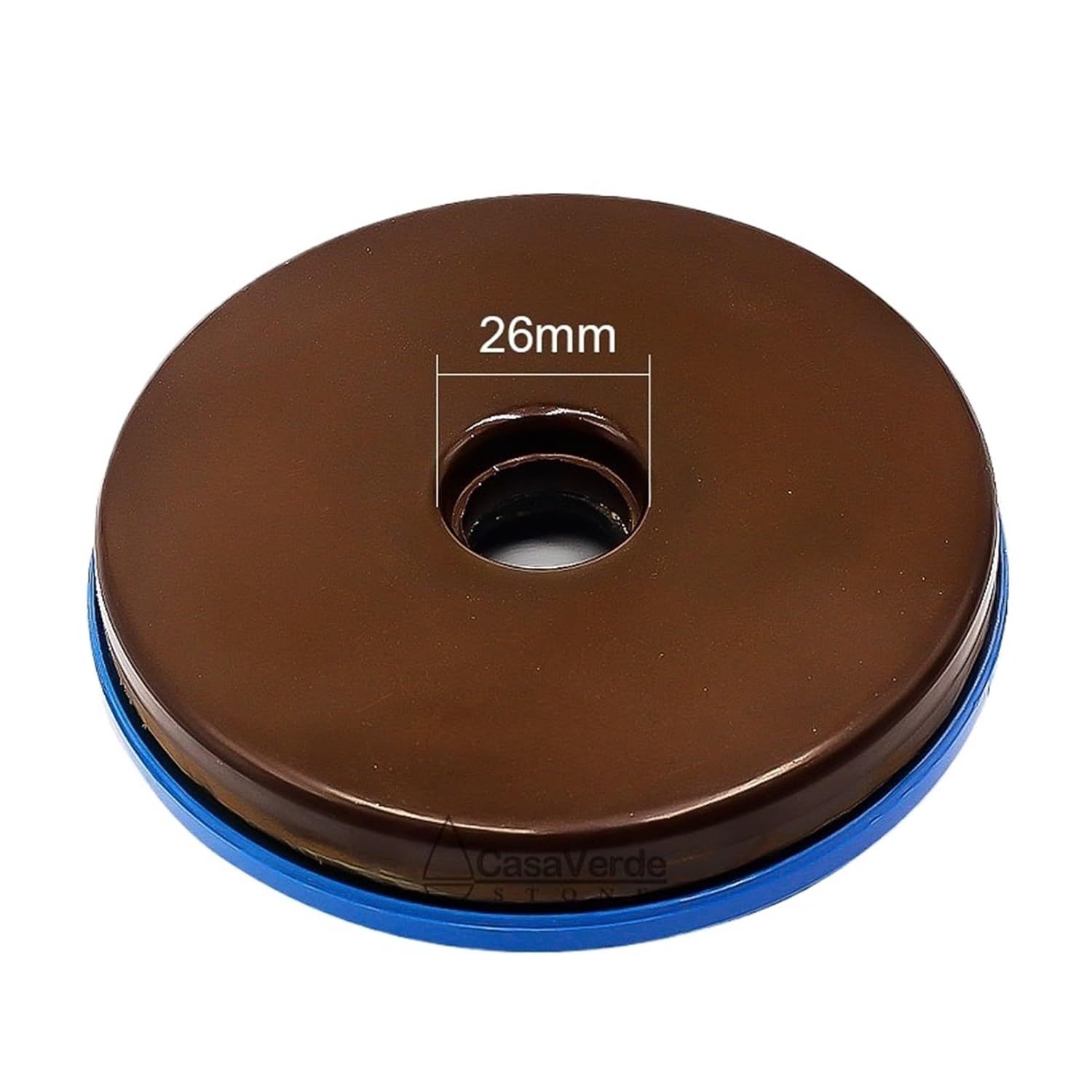 1pc/lot 10mm Thickness 125mm Edge Polishing Pad Snail Lock Polishing Wheel Diamond Sanding Pad Marble Granite Grinding Tool