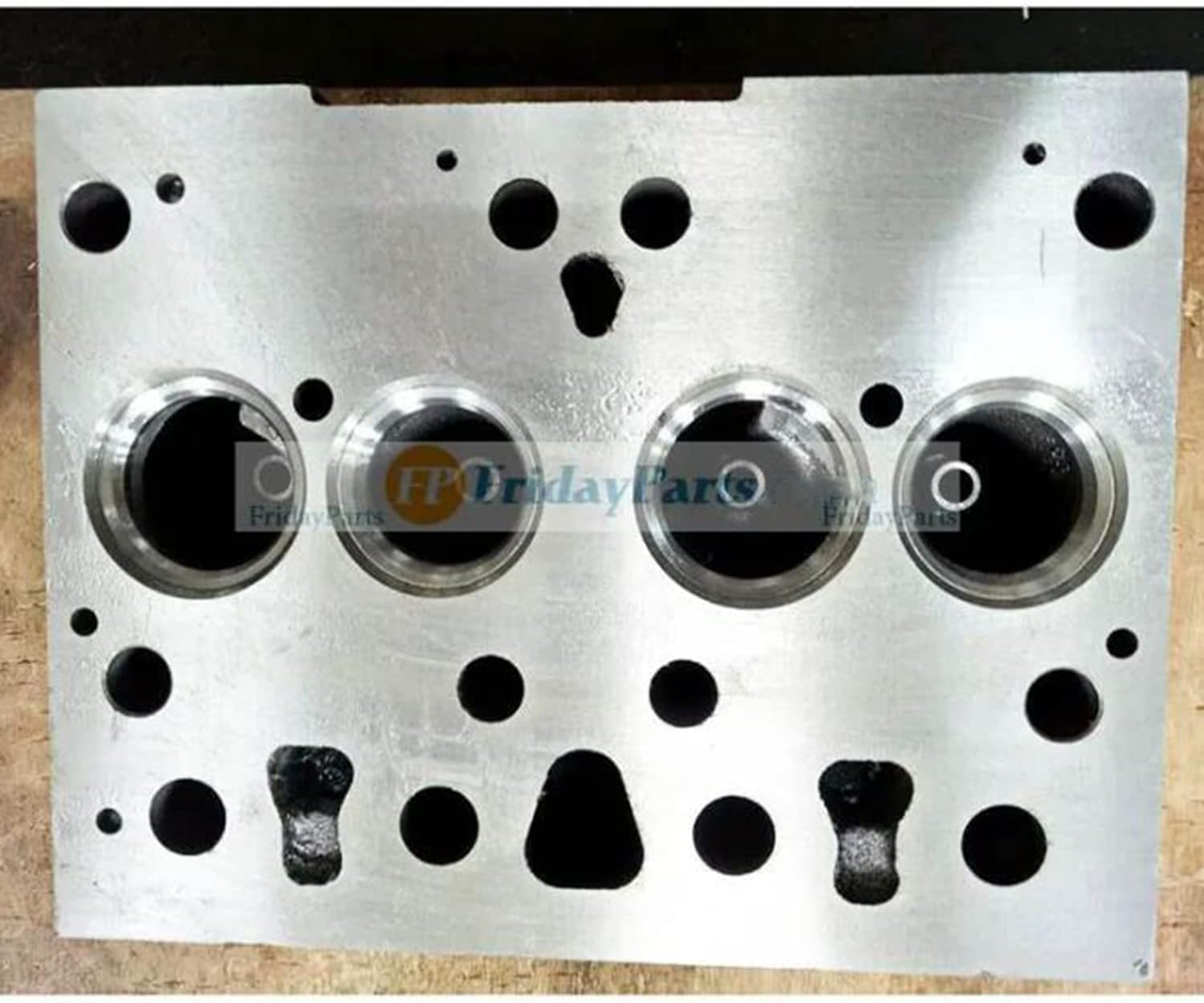 FridayParts Cylinder Head Compatible for Daewoo Engine D1146 (Complete Cylinder Head)