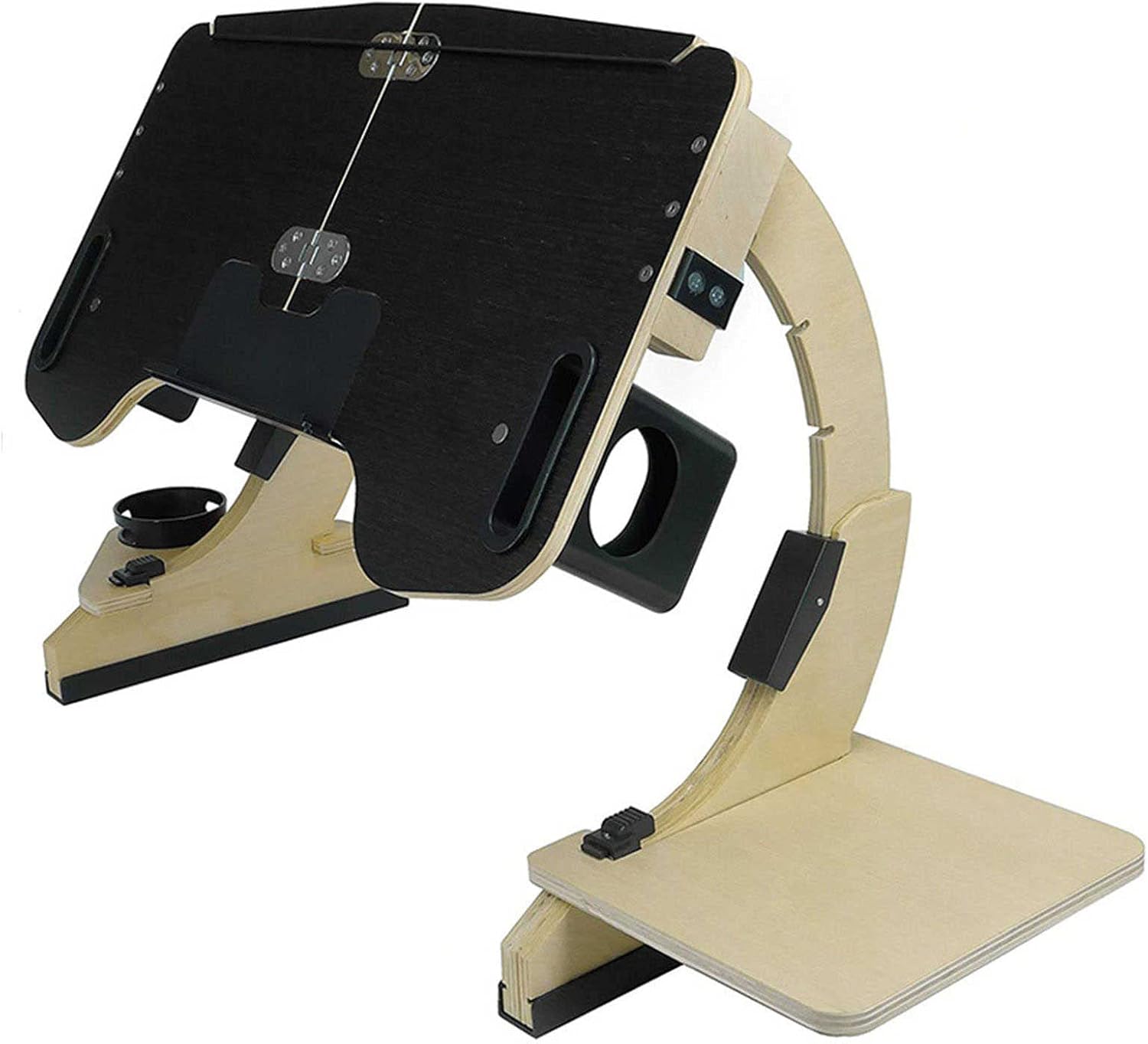 Portable Laptop Desk, Laptop Stands with Folding Function, Laptop Stand for Bed Sofa Floor Car Seat, for Working, Eating, and Play Game