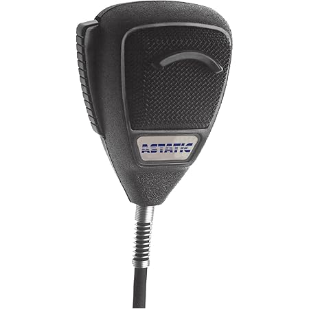 Astatic 631L Noise-Canceling Omnidirectional Dynamic Palmheld Microphone with Talk Switch