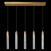 Vista 81 de Kitchen Island Lighting Modern Light Fixture Kitchen Island Pendant Light Dimmable LED Chrome Mini Pendant Lighting Dinning Room Living Room Chrome