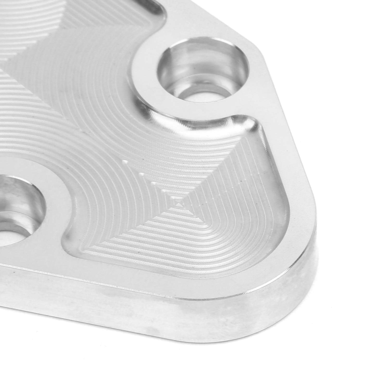 SBC Small Block Chevy Black Fuel Pump Mounting Plate With Gasket - Fits 283 To 400 CI 1 thumbnail image