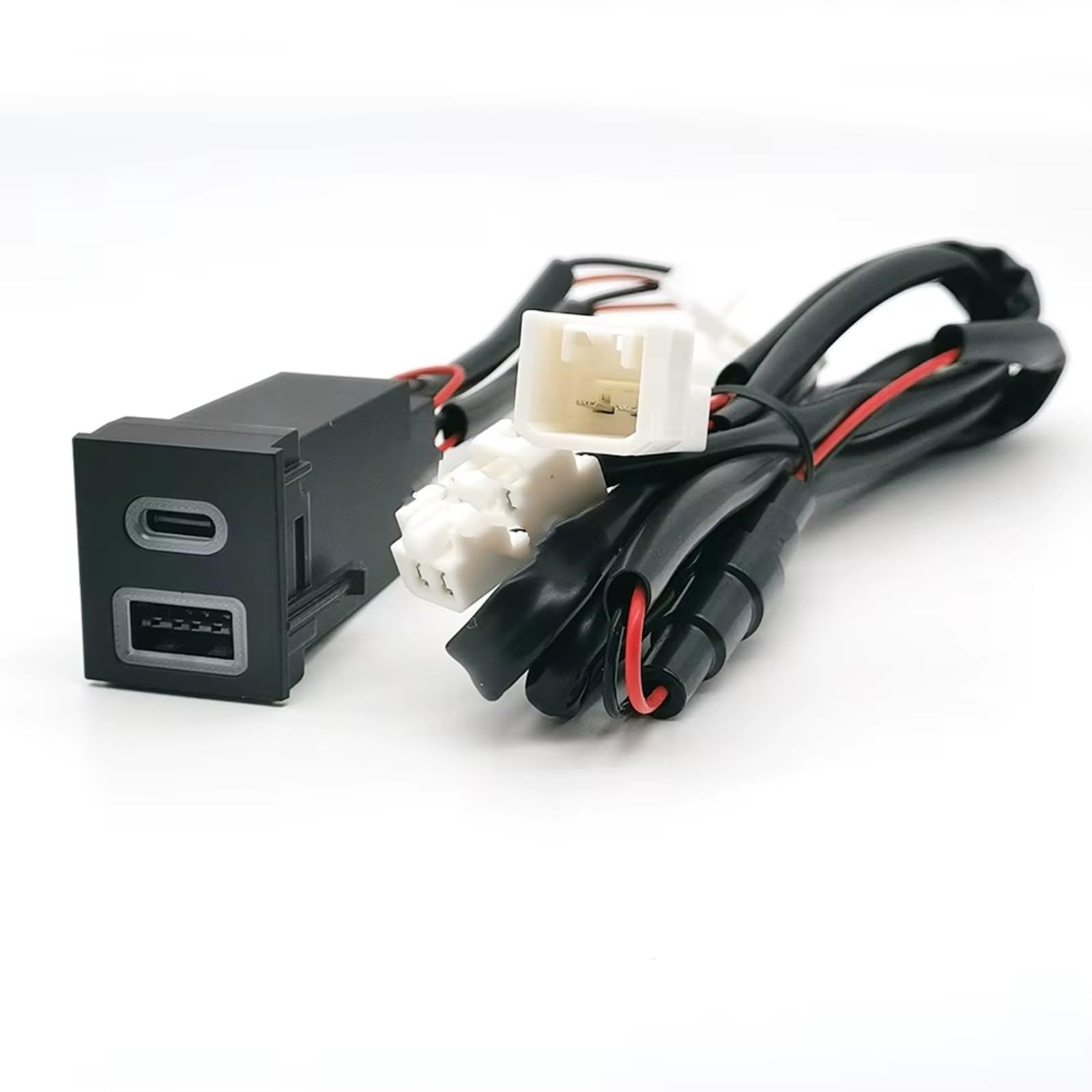 Presa USB Presa Ausiliaria Compatibile Con Toyota Per RAV4 Telefono Auto Caricabatterie Per Tipo-C PD QC3.0 Adattatore Doppia Presa Di Ricarica Presa USB