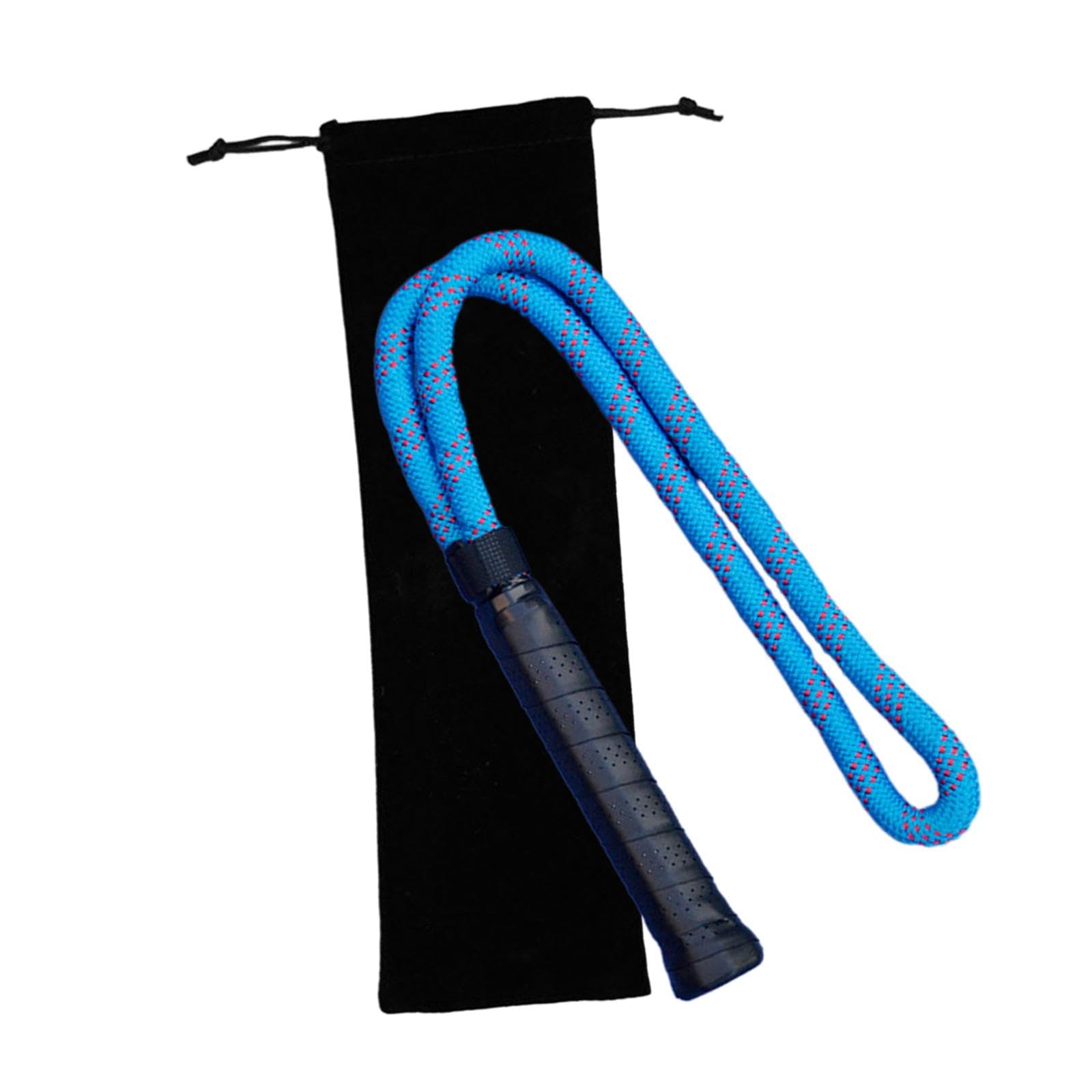 Yiju Tennis Swing Rope with Storage Bag, Lightweight Flexibility Tennis Serve Training Aid Warm up Exercise for Park Home Balcony, Blue