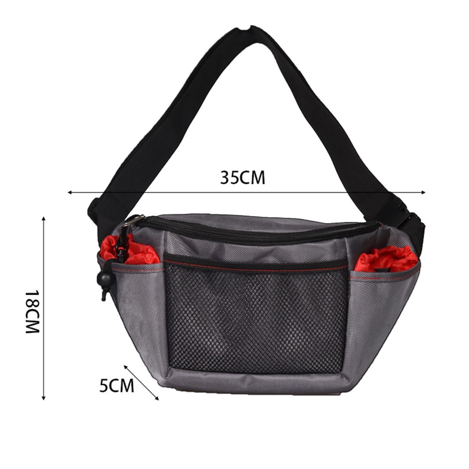 jojomis Pochette à friandises réglable pour chiens de petite, moyenne et grande taille – Sac de dressage mains libres avec poche spacieuse pour promener les jouets et les friandises