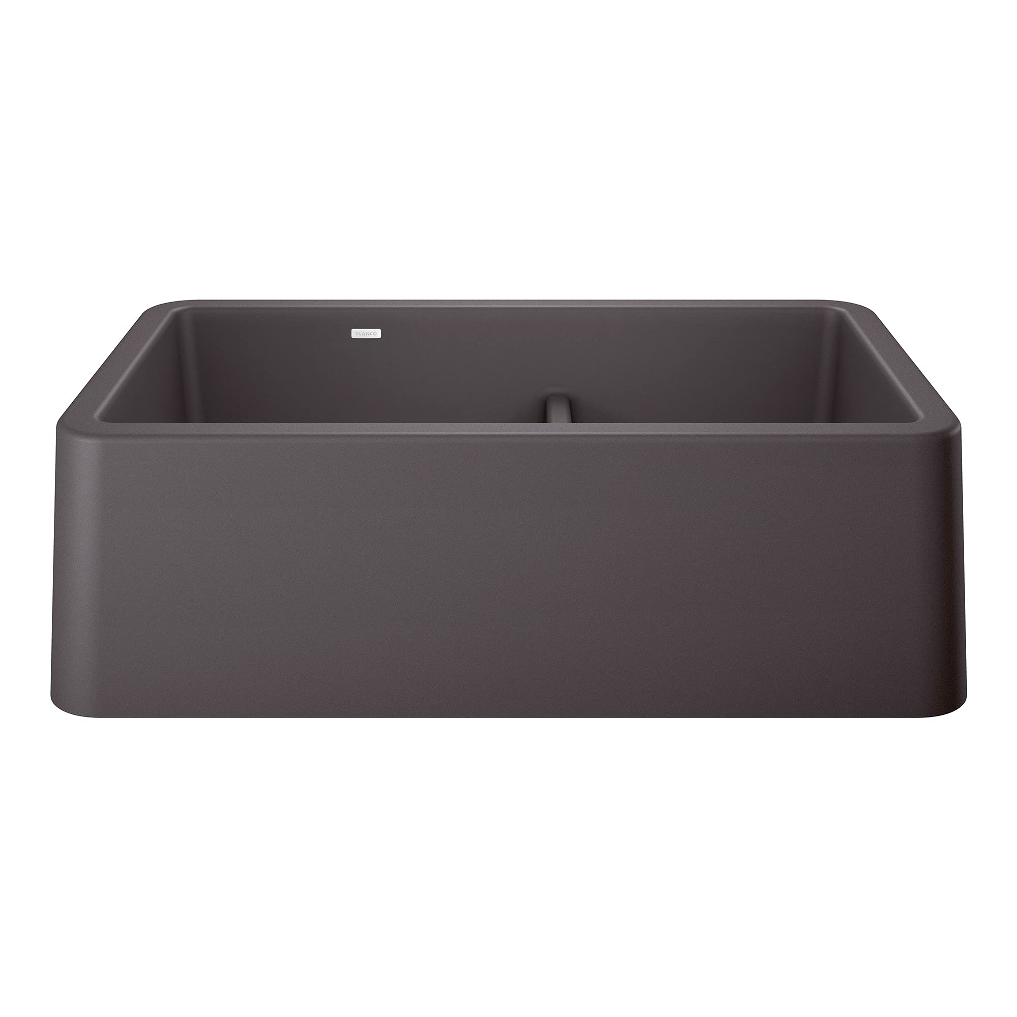 BLANCO 402326 IKON SILGRANIT 60/40 Double Bowl Farmhouse Sink Cinder