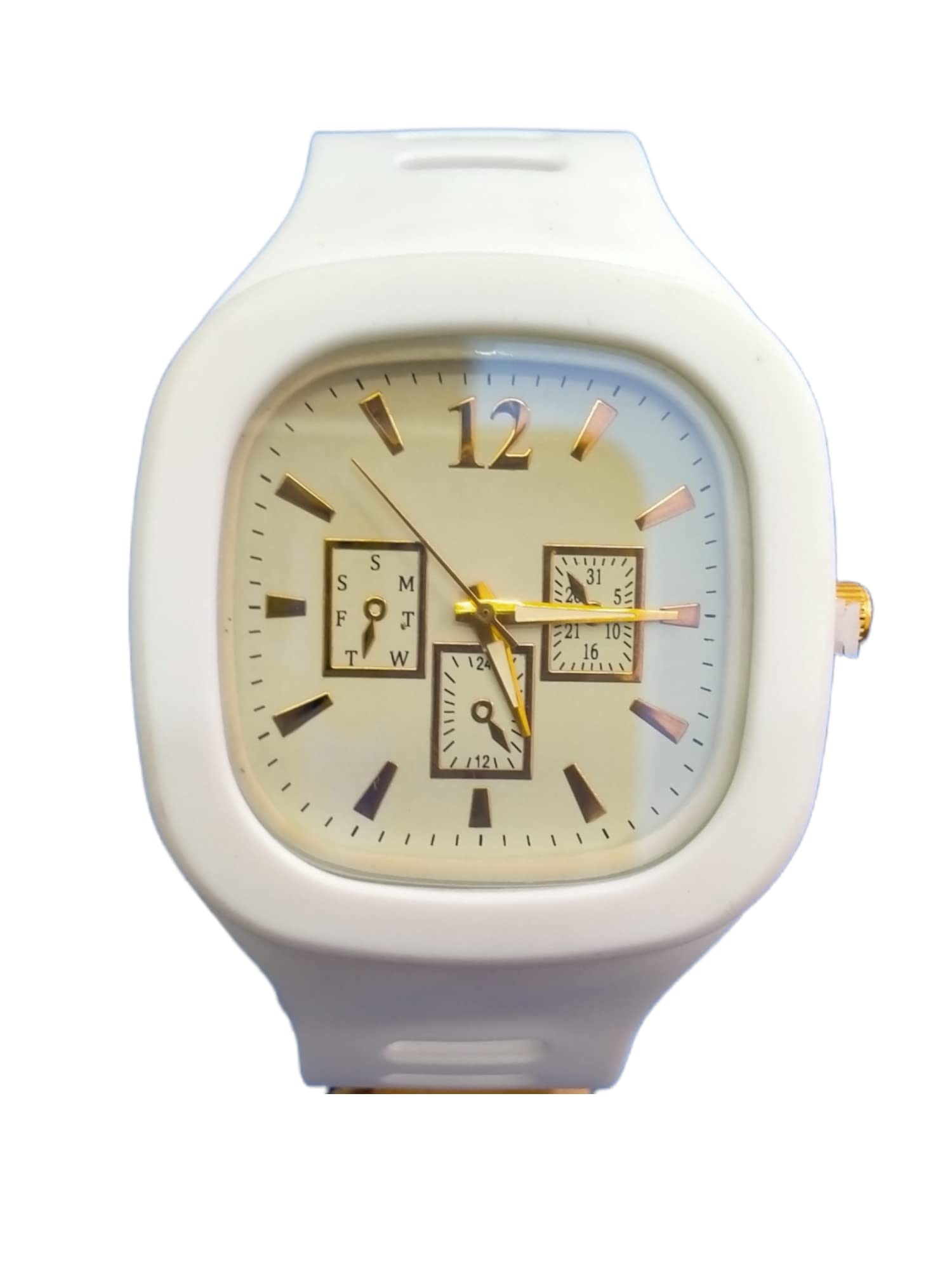 Caught Trendy Latest Generation Stylish Analog Mens Casual Square Watch Rubber Strap Analog Watch - for Boys & Girls with Attractive Colours and Best Gift Item for Your Close Ones. (B0B9SL23K7) Amazon Price History, Amazon Price Tracker