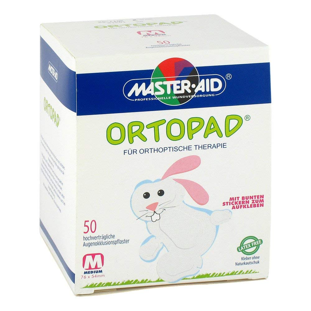 ORTOPAD medium Augenokklusionspflaster 50 St
