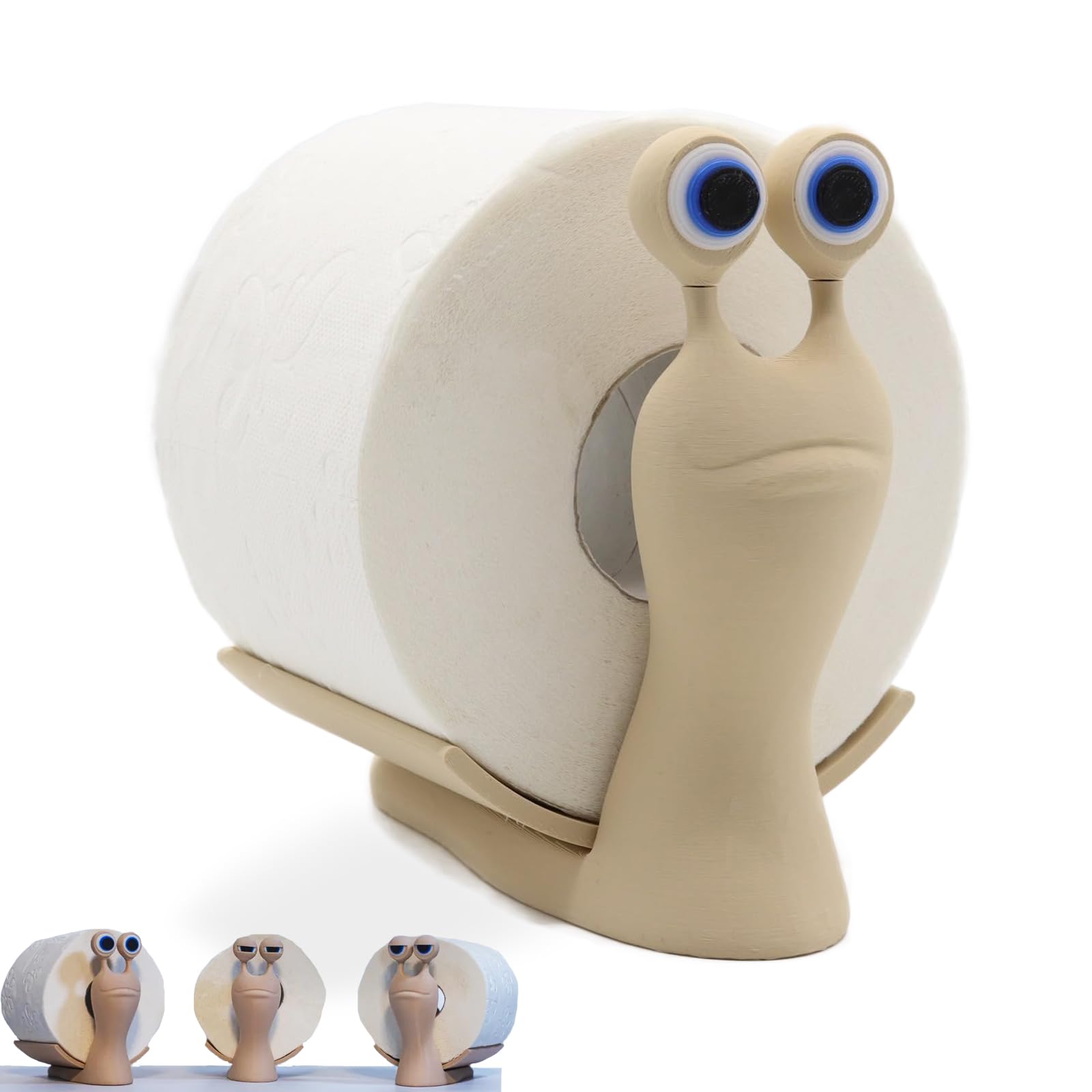 Ohphnt A Toilet Paper Holder Snail,Snail Toilet Paper Stand,Nnimal Snail Toilet Paper Stand,Snail Tissue Holder,Snail Shape Toilet Paper Roll Holder - Fun, Practical Nd Full Of Expressions