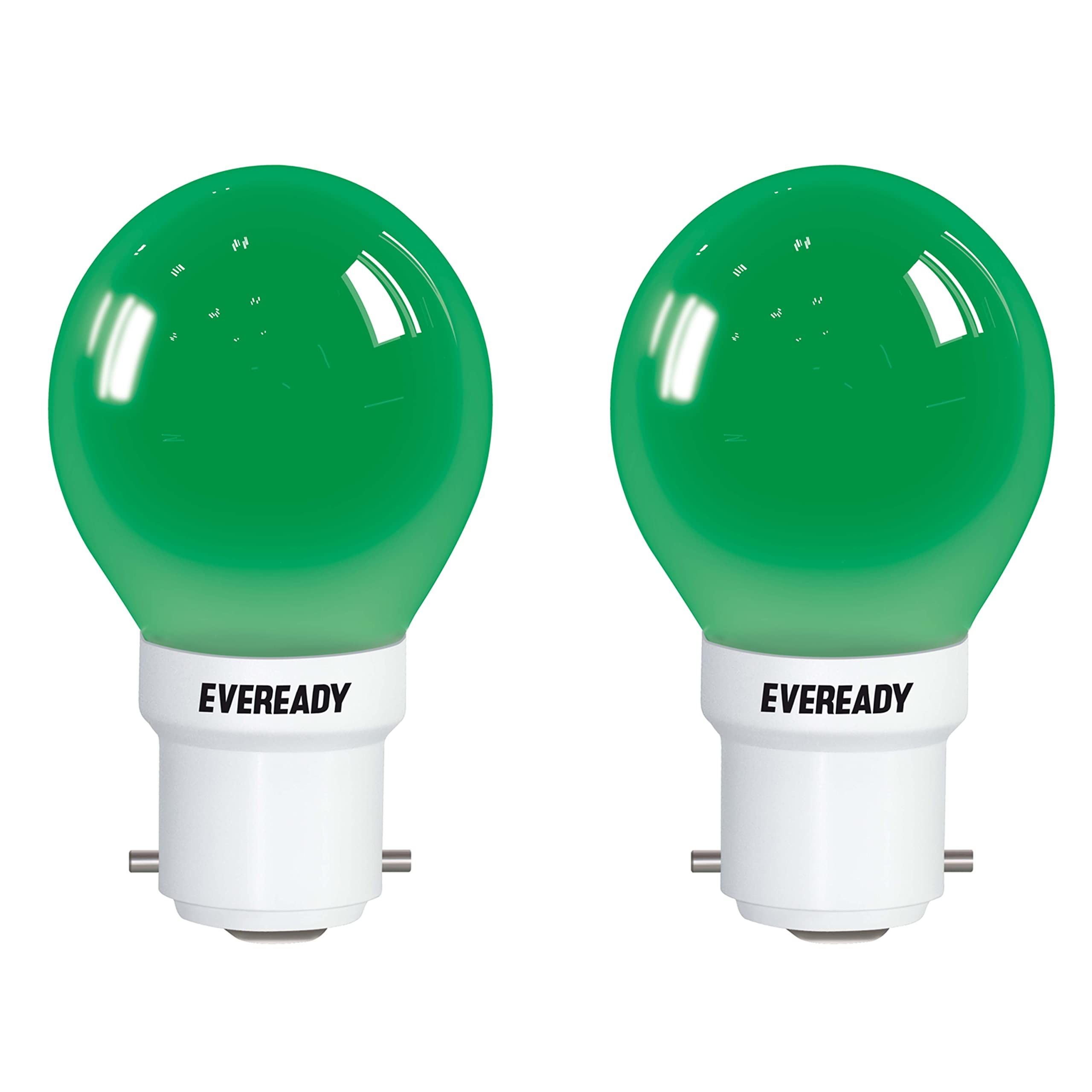 Eveready LED Deco | 0.5W LED Bulb | Lifespan of Up to 30000 Hours | Instant Start | 1 Year Warranty | Low Maintenance & Energy Efficient | Cool Daylight (6500-7500K) | B22 | Green| Pack of 2 (B015XWZ7AM) Amazon Price History, Amazon Price Tracker