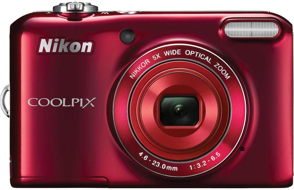【動作確認済】Nikon COOLPIX L28 Buy Nikon Coolpix L28 20.1MP Point and Shoot Camera (Black) with