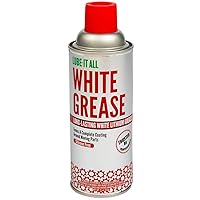 Vista 1 de Gasoila WG16 Grasa de litio blanca de larga duración, aerosol de 11 onzas