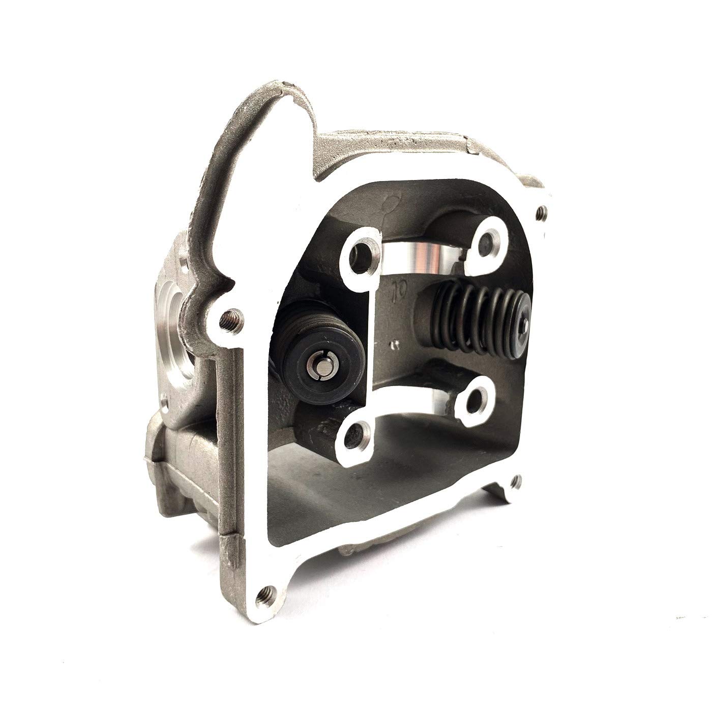 ZYLINDER KOPF 50ccm Ø39mm KOMPLETT MONTIERT * 69mm (lange) VENTILE für 4-TAKT 139QMA / 139QMB GY6 Motoren CHINA ROLLER 50