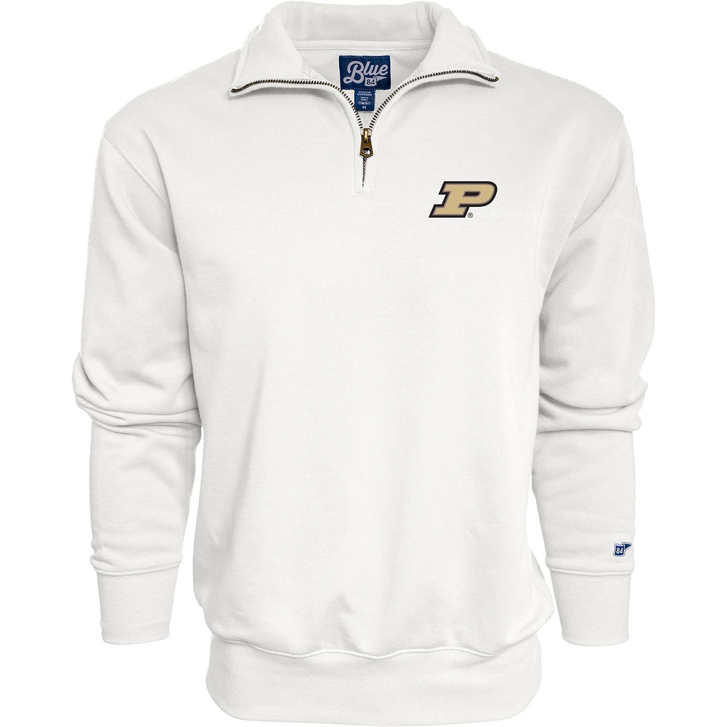 Blue 84 NCAA mens Quarter Zip Sweatshirt Icon