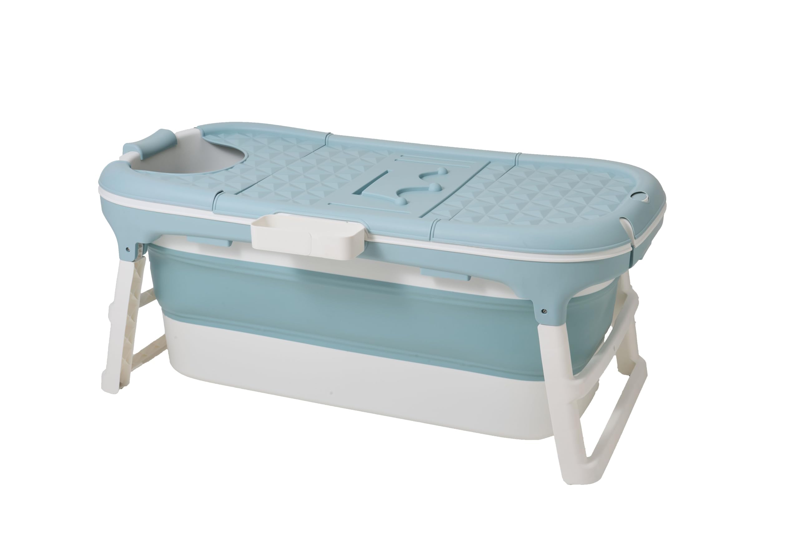 Faltbare Badewanne Erwachsene Klappbare mobile Badewanne ideal für kleine Badezimmer (128BL)