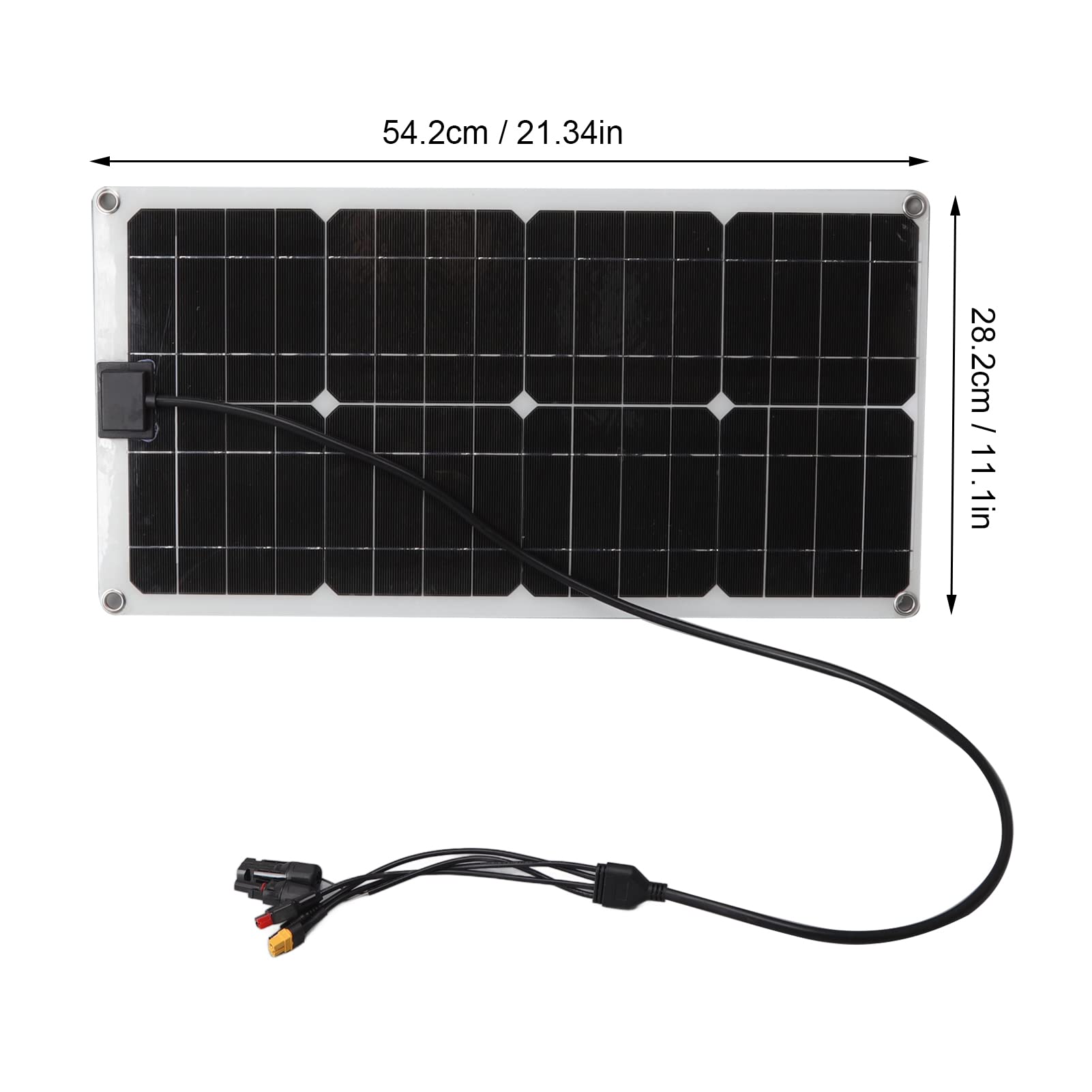100W Panneau Solaire XT60 DC Connecteur Étanche Chargeur de Batterie Solaire Carte de pour Extérieur