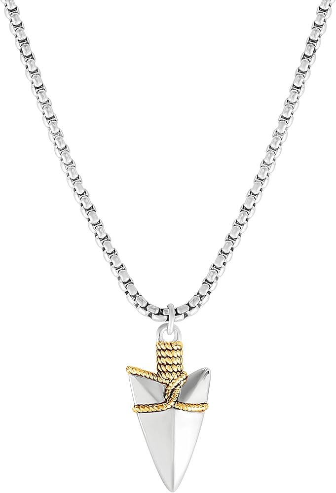 Amazon | Lucky Brand メンズ 矢じり ネックレス 22インチ