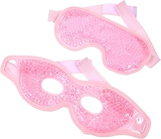 Anneome 2 Pçs Pacotes De Gelo Para Crianças Gel Para Os Olhos Gel Rosa Para Os Olhos Compressas Para Os Olhos Para Venda Sob Os Olhos Bolsa De Gelo Em Pvc Cuidados Com Crianças Almofada