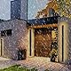 Lange Wandleuchte Villa Schwarze Wasserdicht Ip65 Aluminium Acryl Außen LED für Gärten, Terrassen,Schlafzimmer Wohnzimmer Innen wandleuchte,115cm/40w,Warm light