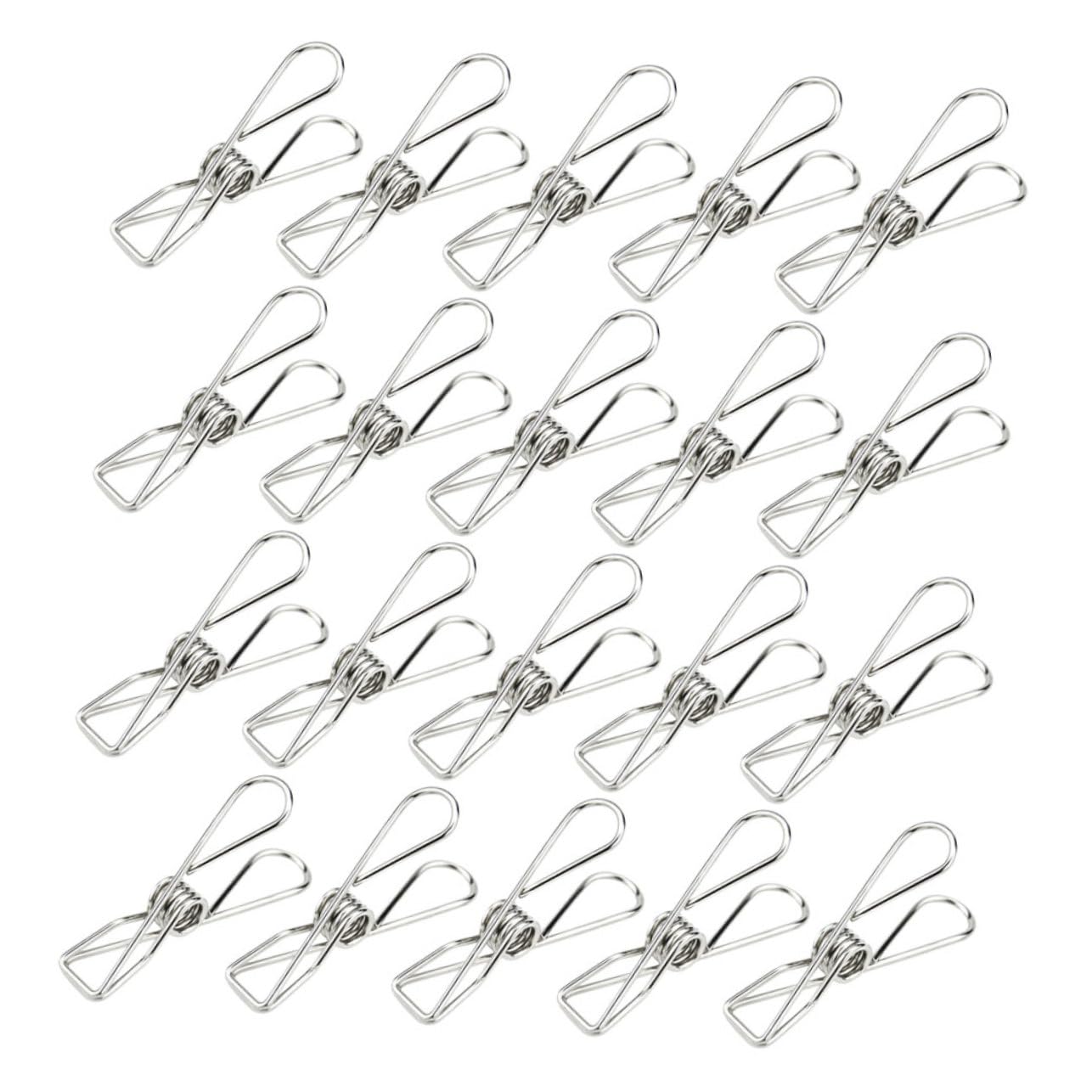 Pinces pour sachets de cuisine DOITOOL pinces métalliques sacs de chips 20pcs