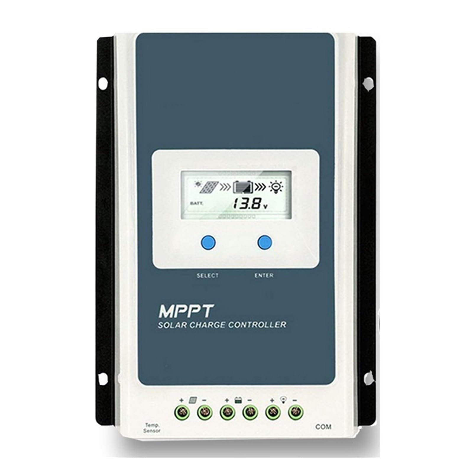 MPPT 40A 30A 20A 10A Mando De Cargador Solar LCD 12V24V Regulador Automático Alta Eficiencia 4210AN 3210AN(2210AN wifi Sensor)
