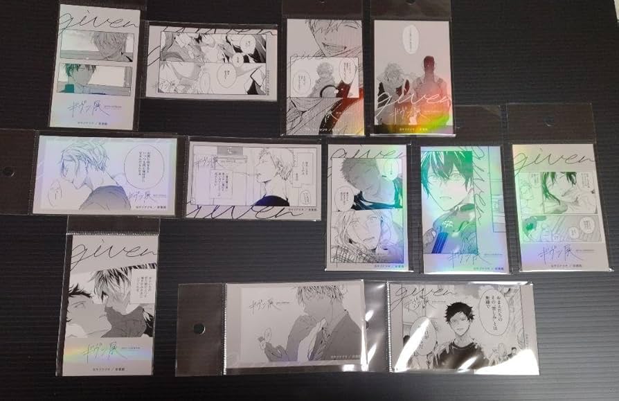 ギヴン 非売品 キヅナツキ 描き下ろし TVアニメ放送記念 ステッカー ③ ギヴン 非売品 キヅナツキ 描き下ろし TVアニメ放送記念