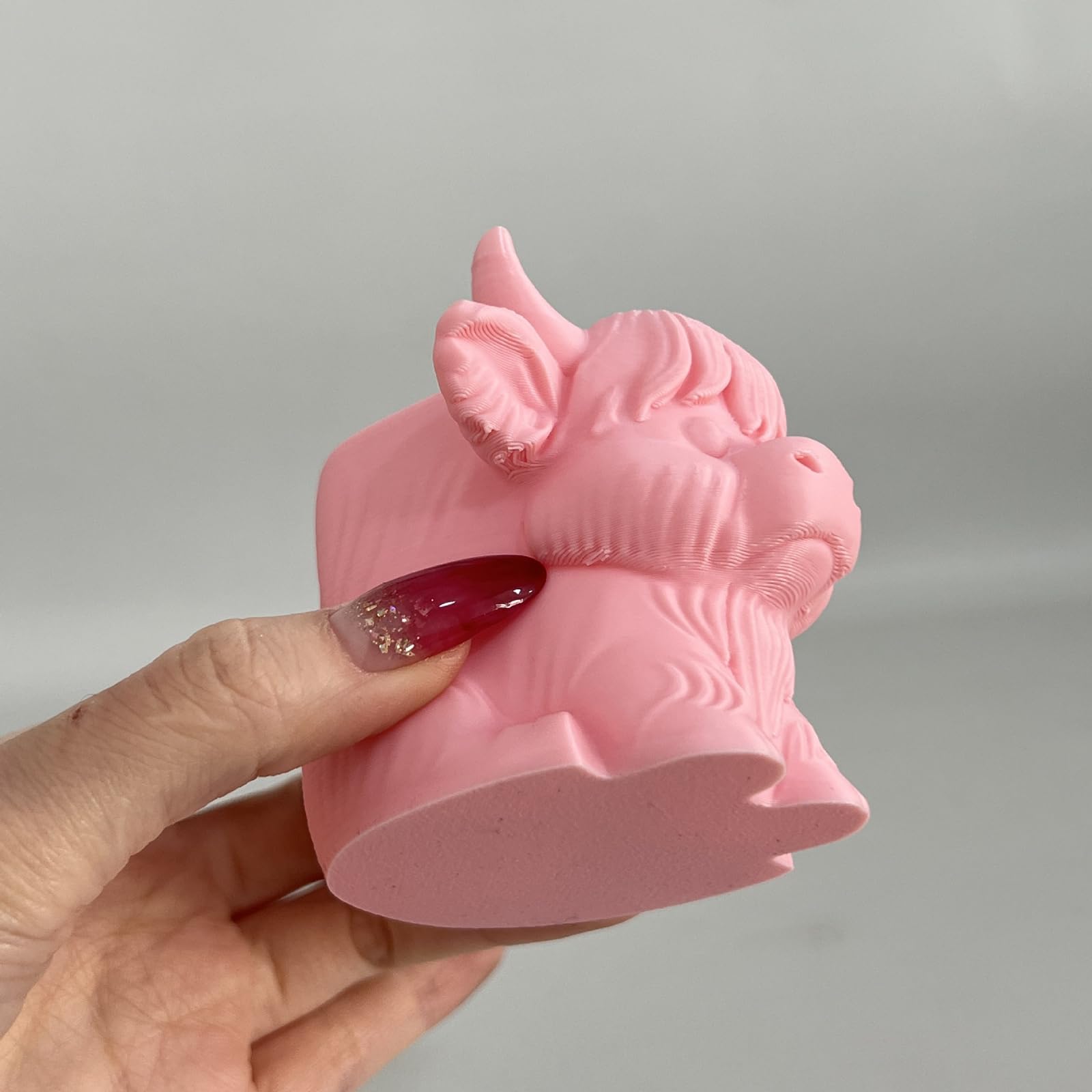 Pot à crayons fantaisie en forme de vache pour écrire des ustensiles et pinceaux de maquillage