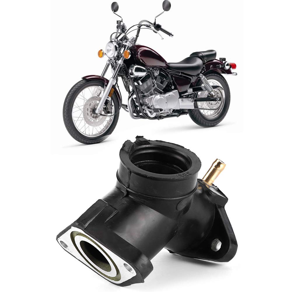 Accesorio de Conector de Interfaz de carburador de Motocicleta para colector de admisión de carburador para Virago XV125 XV250