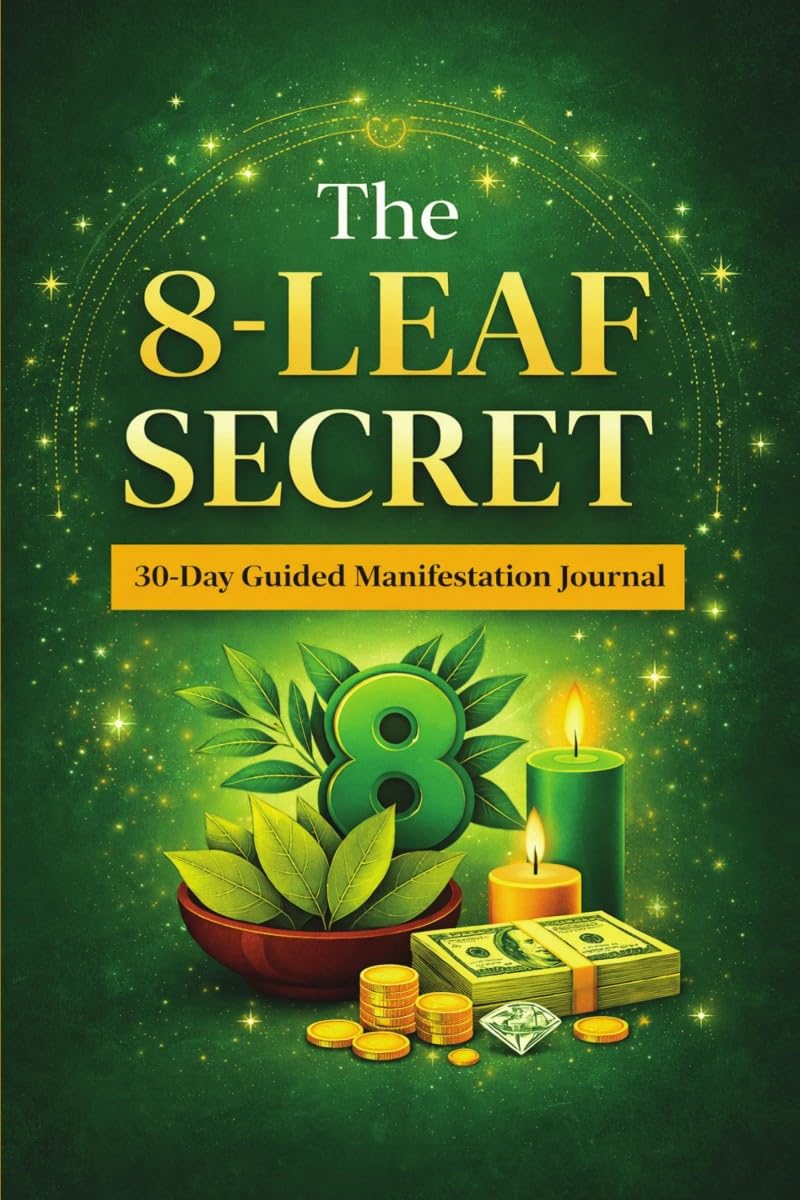 The 8-Leaf Secret: A One-Day Wish Ritual & 30-Day Manifestation Journal for Abundance, Clarity, and Positive Transformation