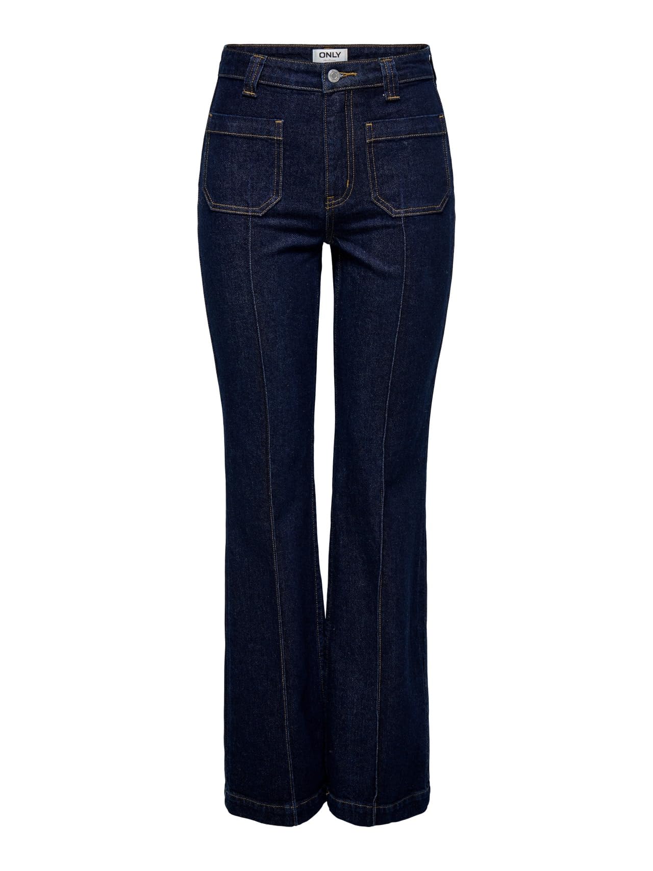 ONLY - Onlemily HW Flared Rinse DNM Mae, Onlemily HW Flared Rinse DNM Mae Donna