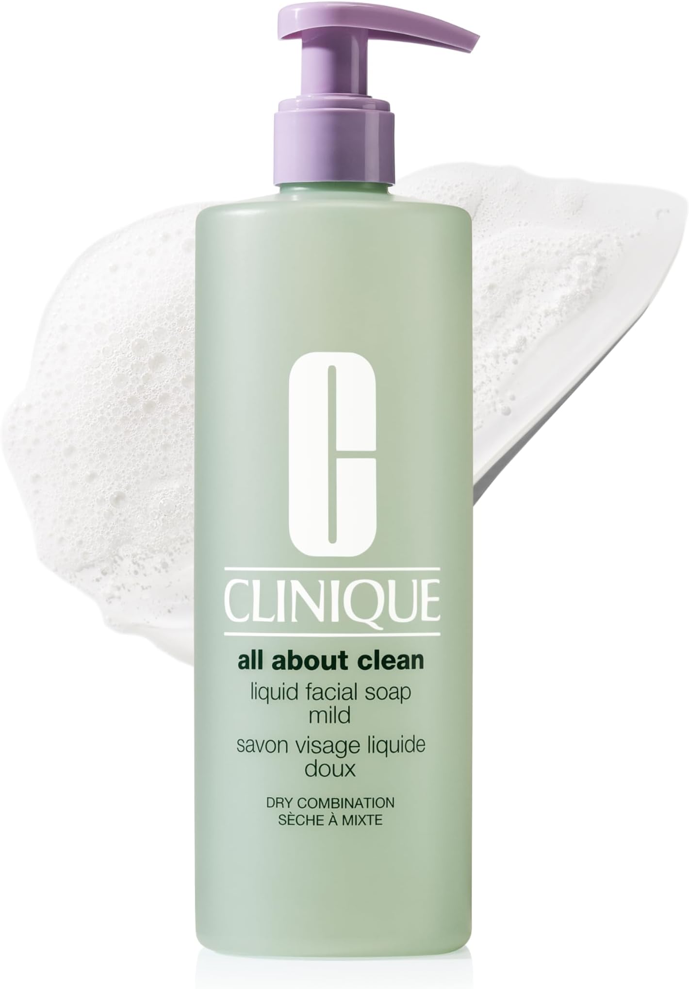 3-Step All About Clean Liquid Gentle Facial Cleanser Soap For Dry Combination Skin | Type 2