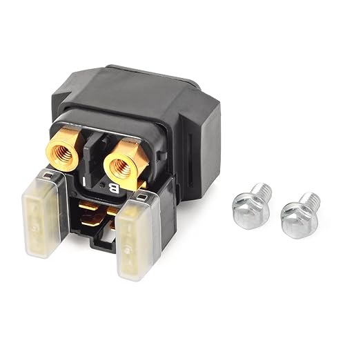 Miniatura 4 de Motor de arranque y relé compatible con Yamaha Raptor 660 660R YFM660R 2001 2002 2003 2004 2005 3SX-81890-00 3XF-81815-00-00 4XE-81940-12-00