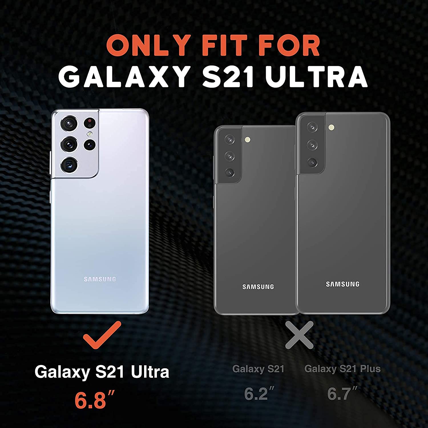 Thousandgear Designed for Samsung Galaxy S22 Ultra 6.8inch Holster Belt Clip Case Heavy Duty Protector Non-Slip Back Cover, Shockproof Full-Body Protective Case (Deer)