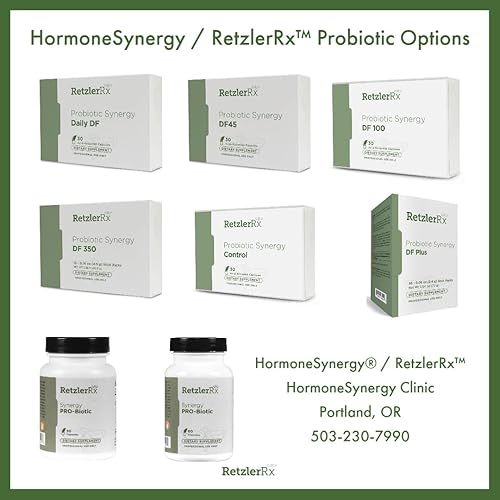 Miniatura 2 de Probiotic Synergy DF 350  de Dr. RetzlerRx  350 mil millones de UFC  Alta potencia, multiespecies, probióticos multicepa  15 paquetes de barras