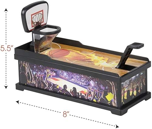 Miniatura 3 de ArtCreativity Banco de monedas de baloncesto para niños, divertida alcancía de ahorro de dinero para cambios sueltos, decoración deportiva de