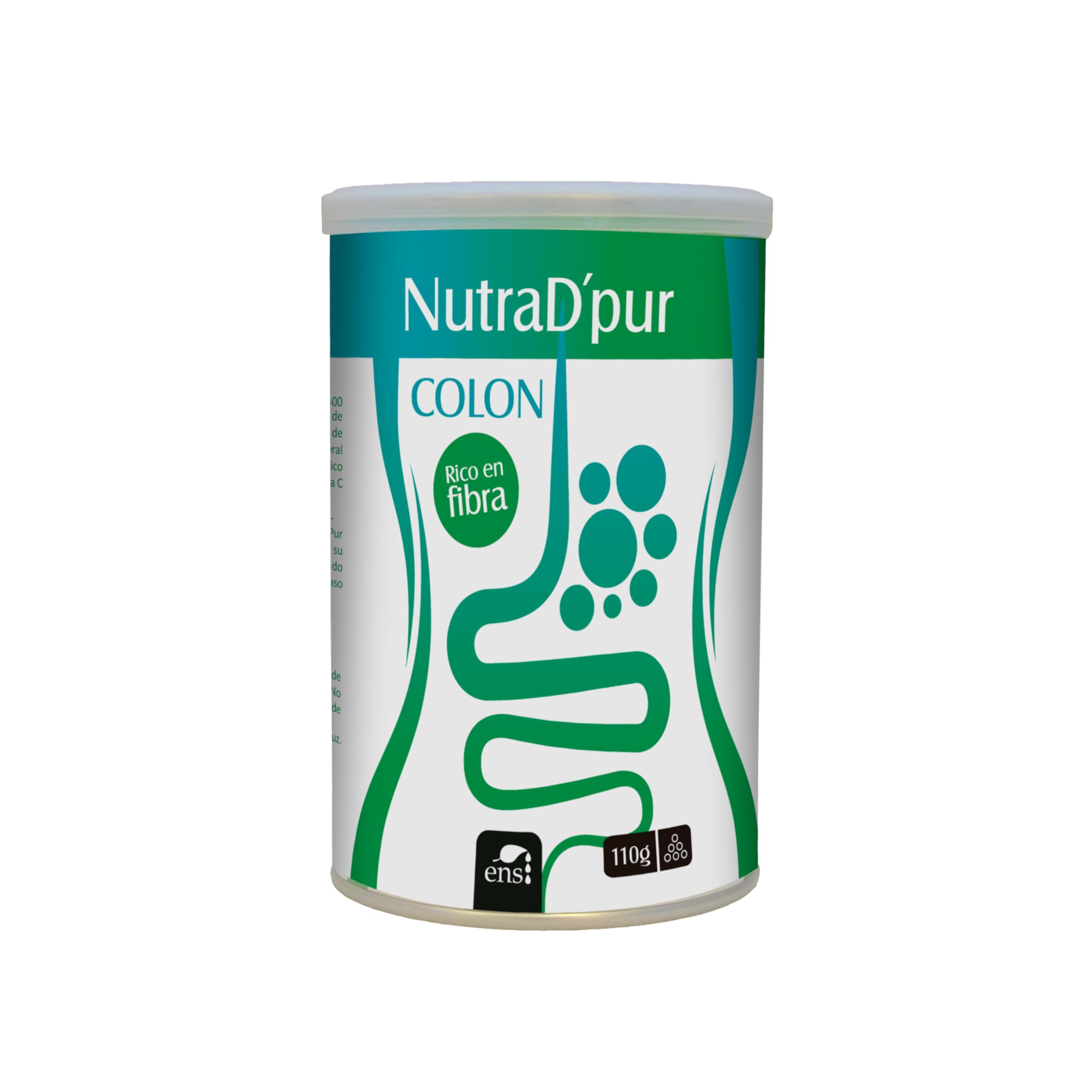 NUTRA D´PUR Colon – Laxante Suave para el Tratamiento del Estreñimiento – 110 g