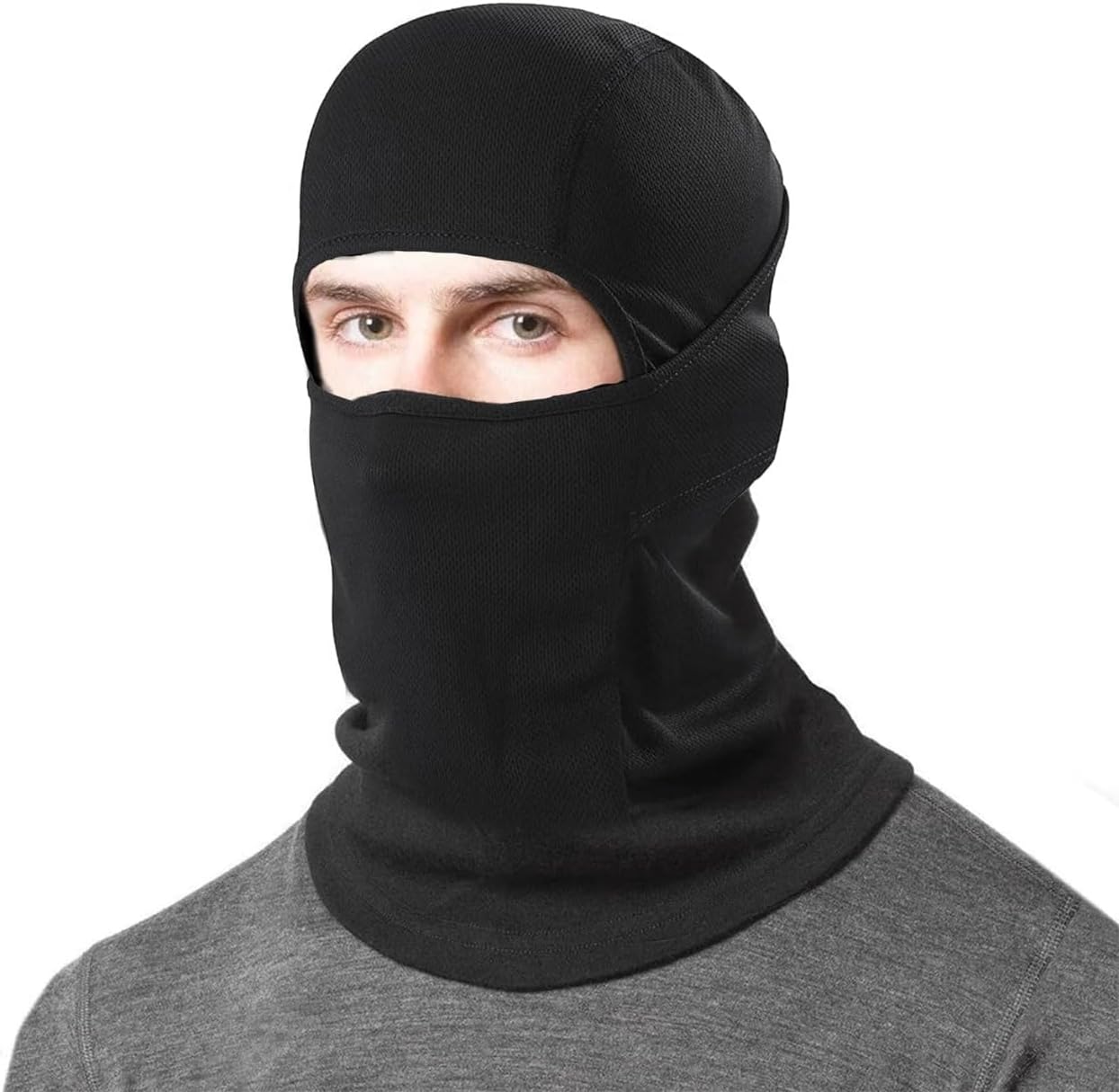 XTRIM Face Mask for Men and Women, Balaclava for Bike Riding, UV-Protected Full Face Mask, Breathable Helmet Liner, Sweat Absorbing, Odour-Free, 4-Way Stretch, Sun & Dust Protection