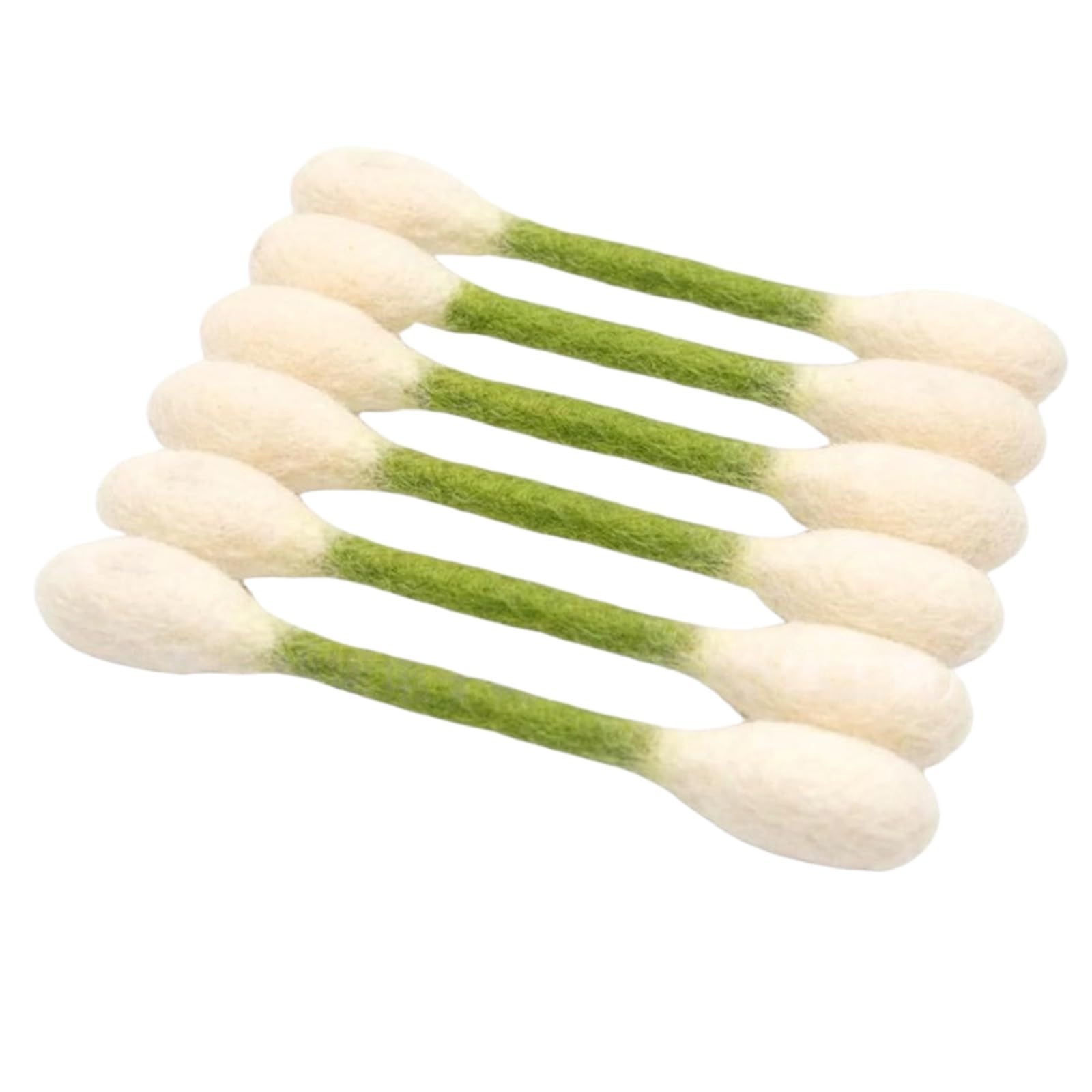 Maxtonser Pack Of 6 Cotton Swab Shape Catnips Toy Interactive Chew Sticks For Indoor Cats Teeth Health And Play