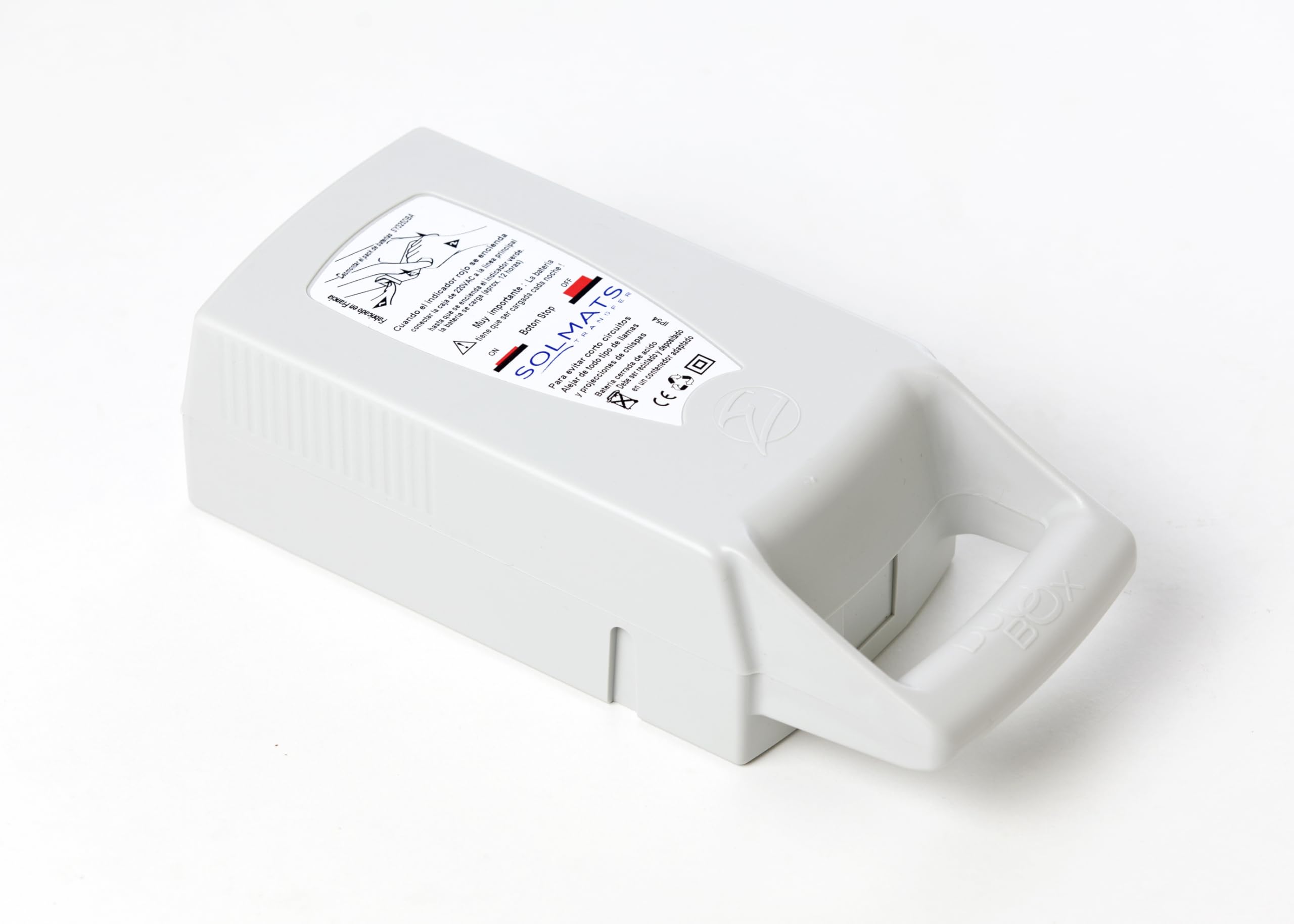 bateria duobox, bateria para grua Solmats, Ayudas dinamicas, etc...