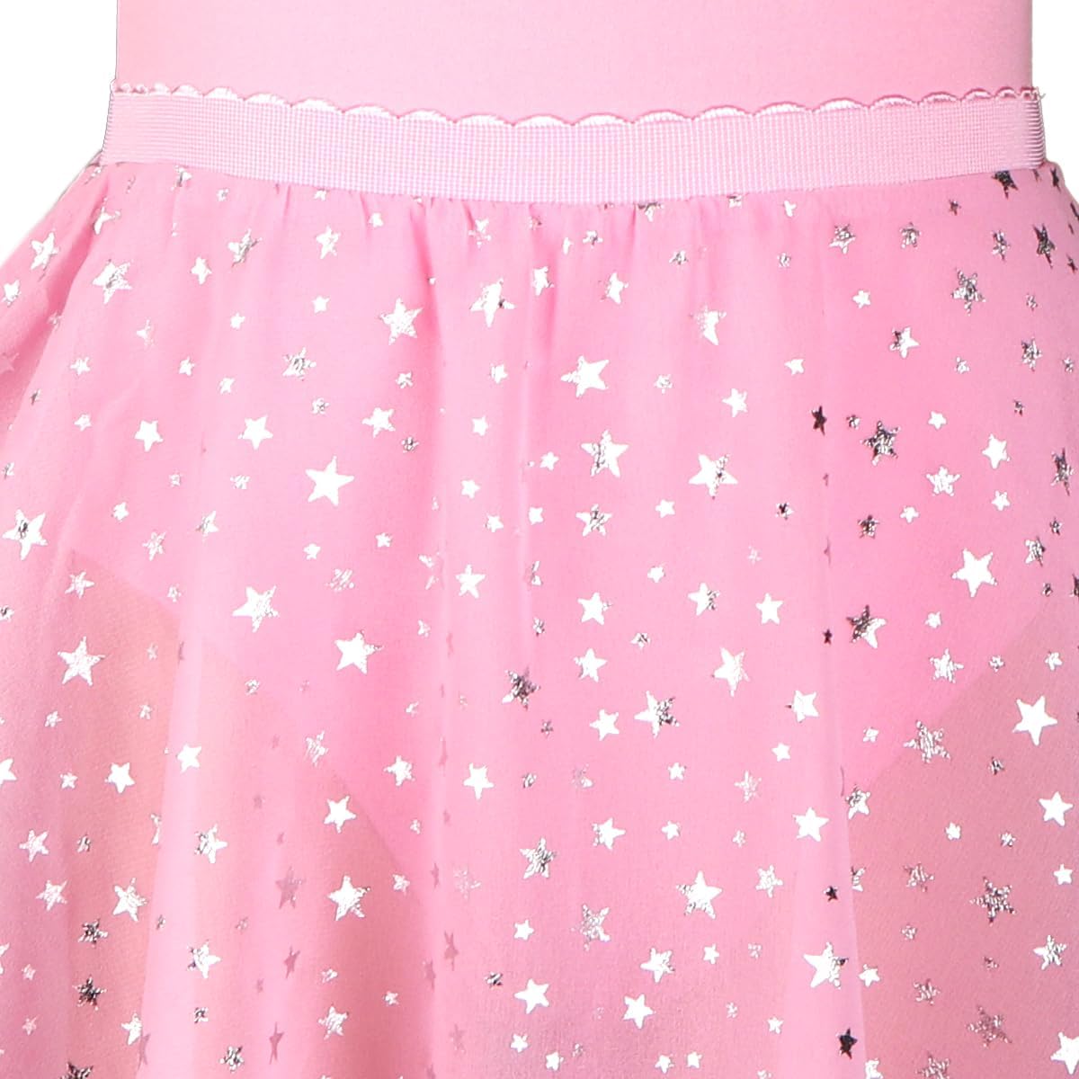 Ballet Leotards for Girls Dance Leotard with Chiffon Skirt and Ruffle Sleeve 4t - 11t