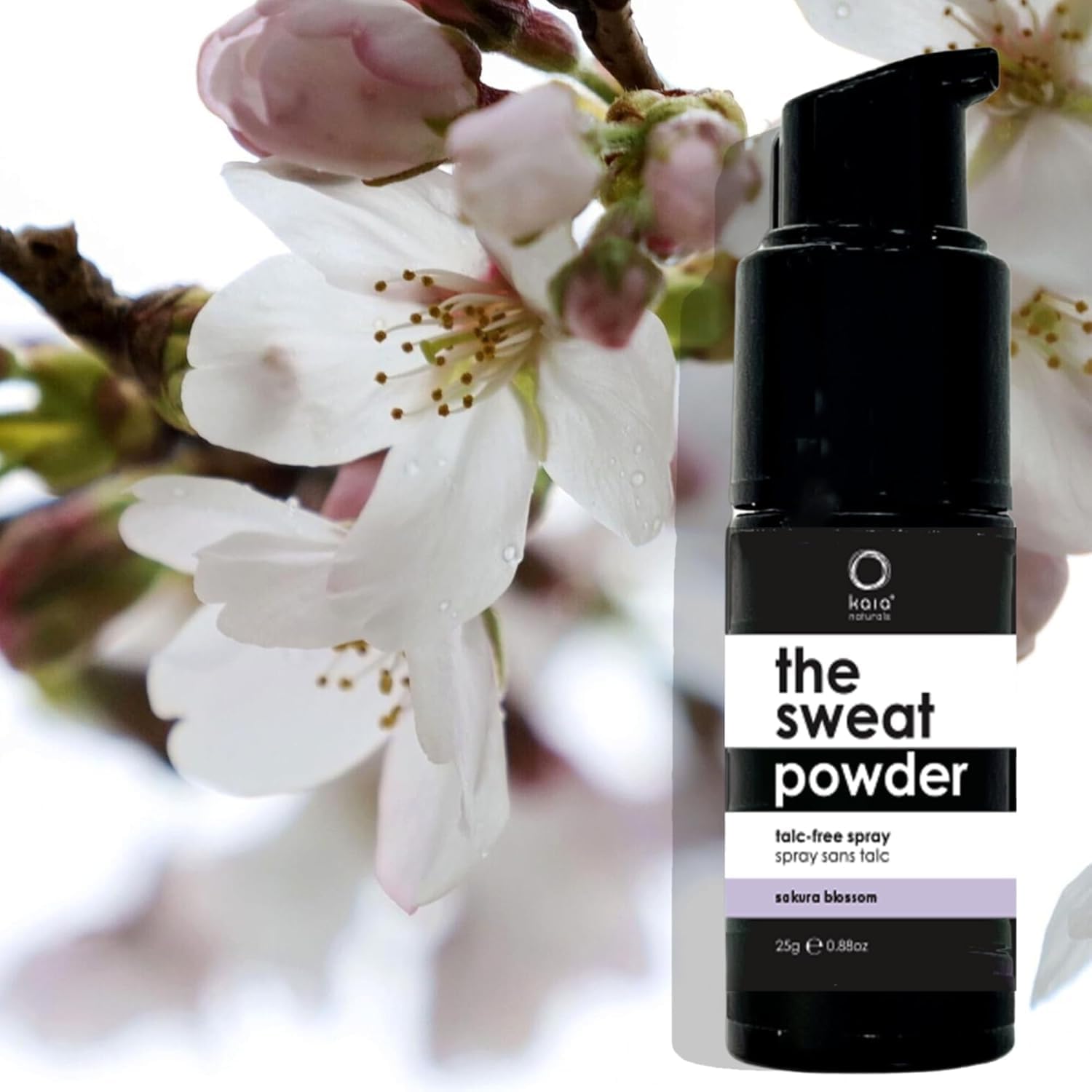 Kaia Naturals The takesumi Detox® The Sweat Powder Talc Free Spray – Sakura Blossom, Talc-Free Magnesium Powder, Sweat Control for Body & Underarms 25g/0.8 oz - Image 6