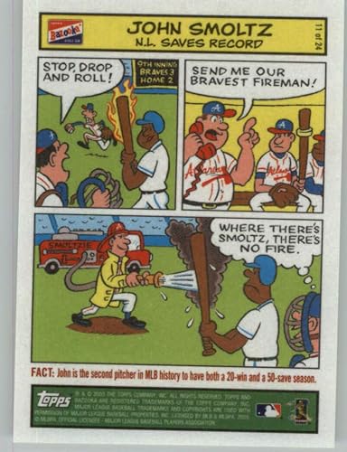 2003 Bazooka Comics #11 John Smoltz NM-MT Atlanta Braves Baseball MLB
