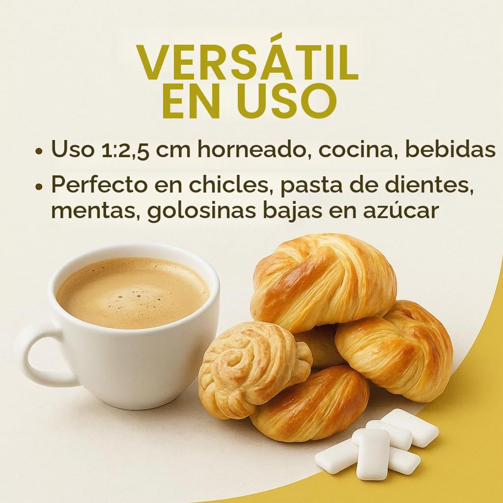 GiDeli Xilitol Azúcar Original de Finlandia 5kg en cubo de azúcar de abedul sustituto de alimentos como vegano y edulcorante dental
