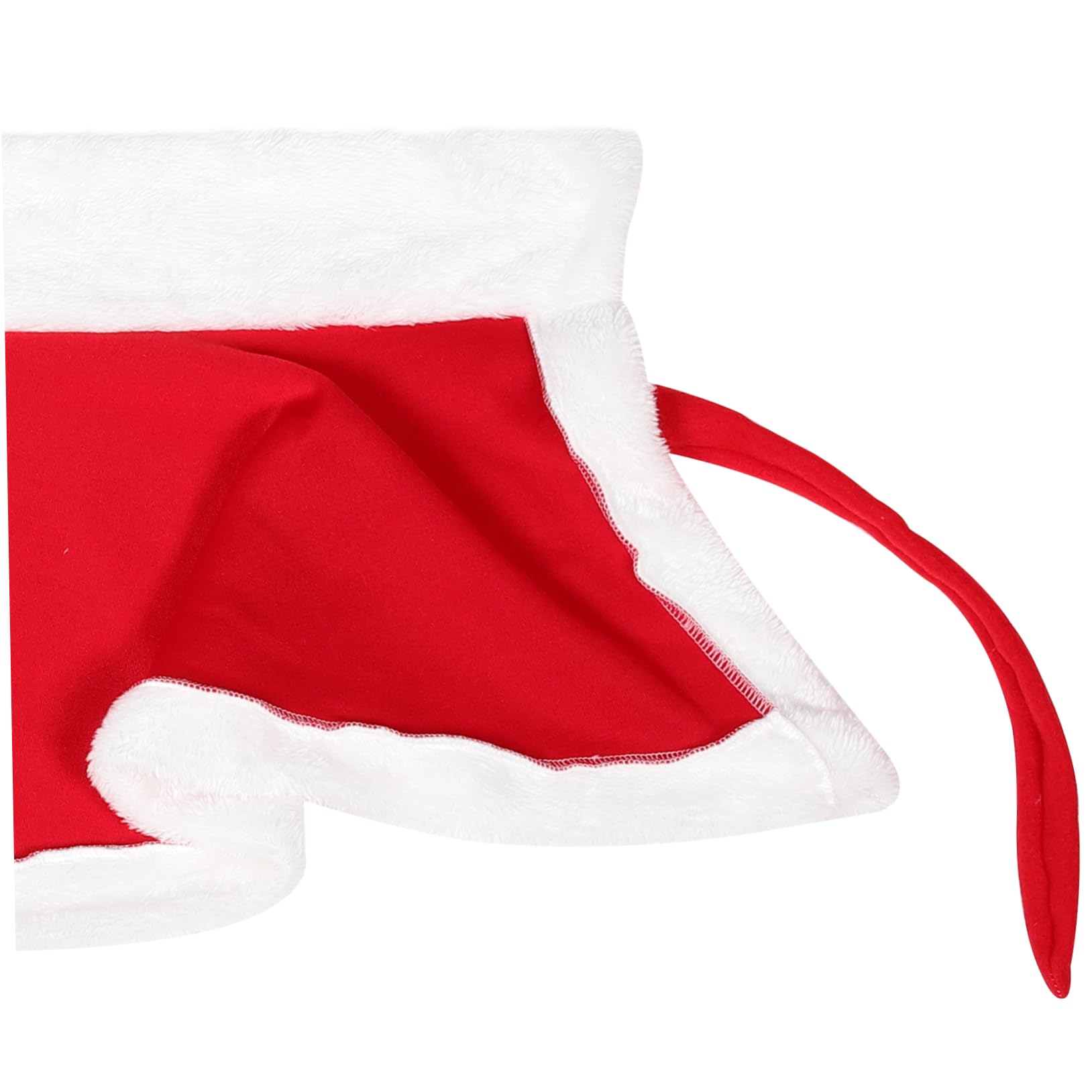 LIFKOME Costume di Natale per Ragazze con Abito Sciarpa e Cappello per Feste Natalizie Realizzato in Morbido Poliestere