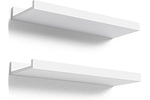 Floating Shelves Wall Mounted Set of 2