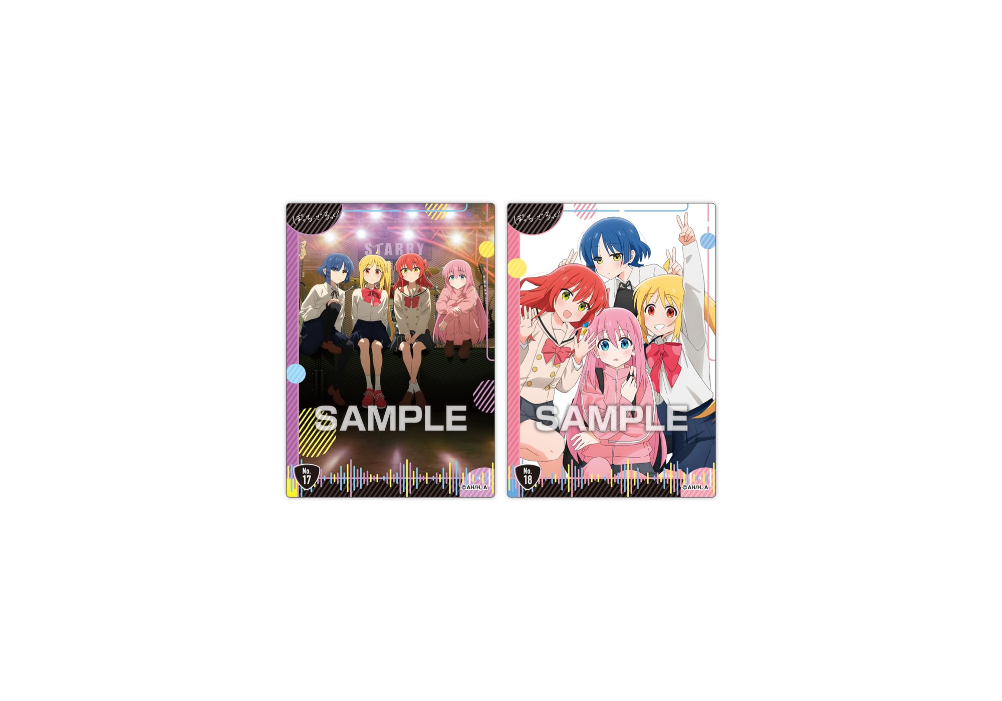 ぼっち・ざ・ろっく！ クリアカードコレクション ガム未開封　16✖️15 ぼっち・ざ・ろっく!_【食玩】クリアカードコレクションガム