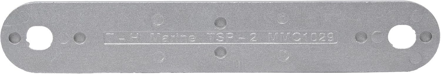 T-H Marine Heavy-Duty 6061 Aluminum Transom Support Plate - High-Performance Boat Engine Support, Durable Load Distribution for Marine Use, Standard Lower Bolt Hole Support