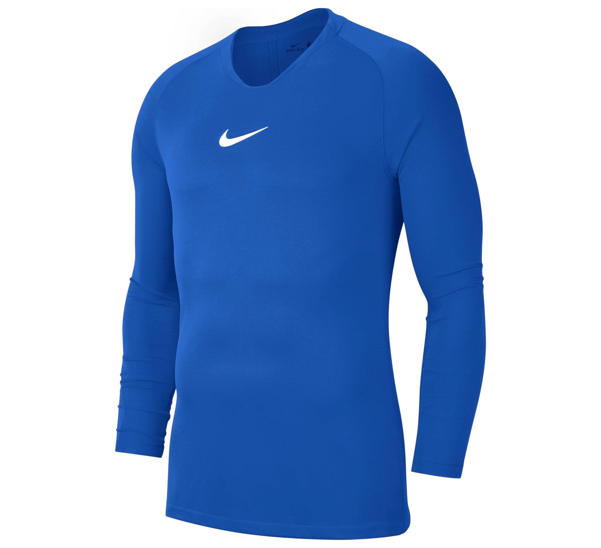 NIKE Boys Dri-fit Park First Layer Sweatshirt, Royal Blue White, M EU